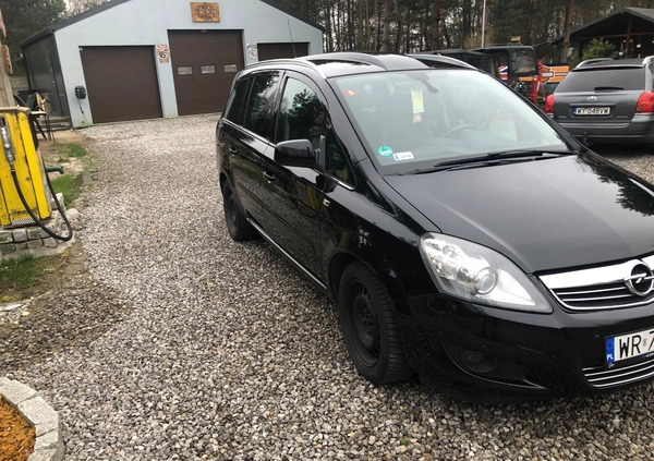 Opel Zafira cena 23900 przebieg: 205000, rok produkcji 2009 z Radom małe 379